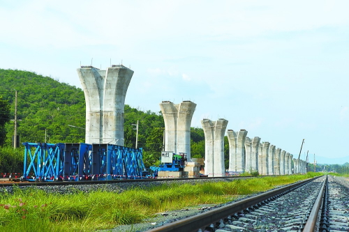 中泰铁路4-3标段 全景图